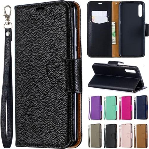 Leather Case on For Samsung Galaxy A50 A40 A70 A10 A20 A30 M20 M30 A10E A20E Case Cover Luxury Book Flip Wallet Phone Cases Etui