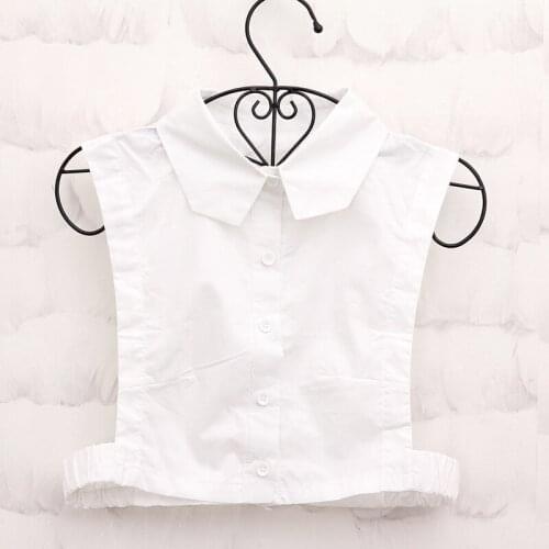 Fake Collar Women Detachable Collars White False Collar for Women Female Fake Shirt Collar Women Tie