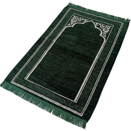 B BOX Muslim Travel Prayer Mat with Tessel Carry Bag Prayer Rug Portable Polyester prayer rug 70X110CM