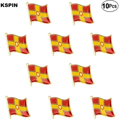 Northamptonshire Lapel Pin Flag badge Brooch Pins Badges 10Pcs a Lot