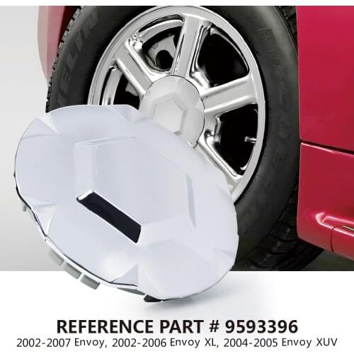 Polished Wheel Center Cap 6 Spoke For 2002 - 2007 GMC Envoy XL XUV 9593396