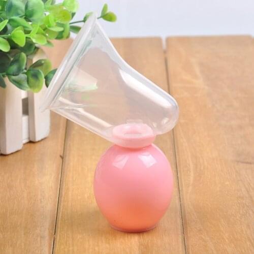 Portable Baby Feeding Bottle Function Breast Material Mother Nipple Pumps With Manual Pump Silicone