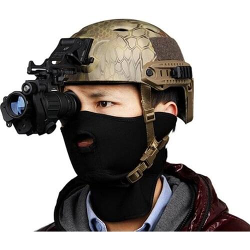 Tactical PVS-14 Night Vision Infrared Scope Device Digital Monocular telescope tactical helmet parts for night hunting