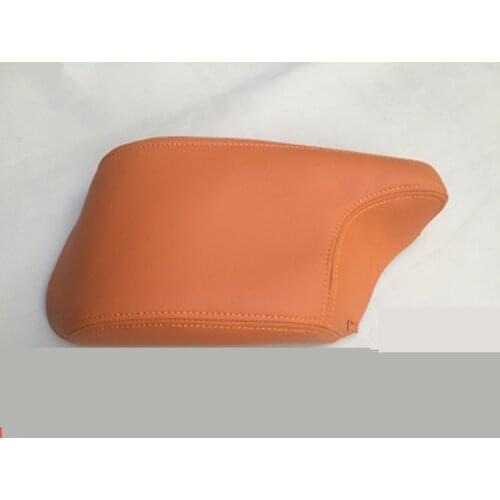 Interior Decorations Microfibre Leather Center Armrest Decorated Cover For Mazda 3 Axela CAB050