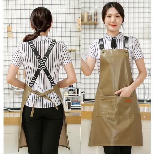 Waterproof and oil proof apron, restaurant, Kitchen Apron, car washing, aquatic products work clothes, custom logo printing