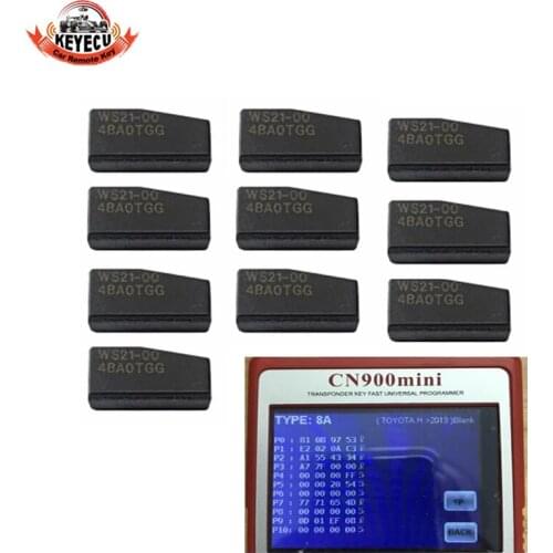 KEYECU Transponder Chip for Toyota 2013-2017, Blank WS21-4D 128 Bit for H Chip