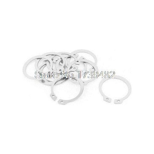 10pcs 304 Stainless Steel External Circlip Retaining Shaft Snap Rings 30mm