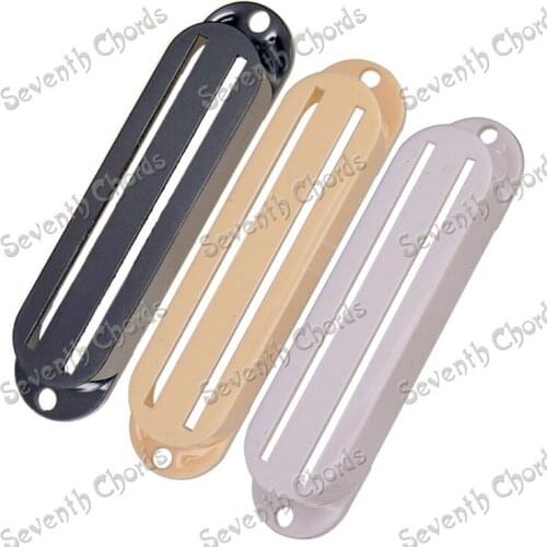 3 Pcs Plastic Dual Rail Humbucker Pickups Pickup Covers for Electric Guitar Replacement - Black - White - Cream for choose