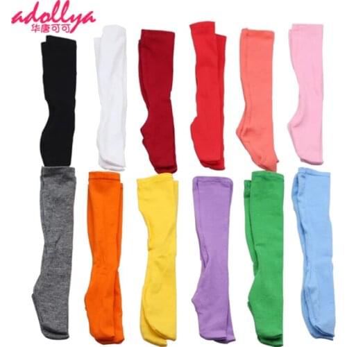 Adollya Doll Accessories Candy Color Doll Socks Toys For Children Momoko Ob Azone Socks Colorful Stocking 1/3 BJD Dolls