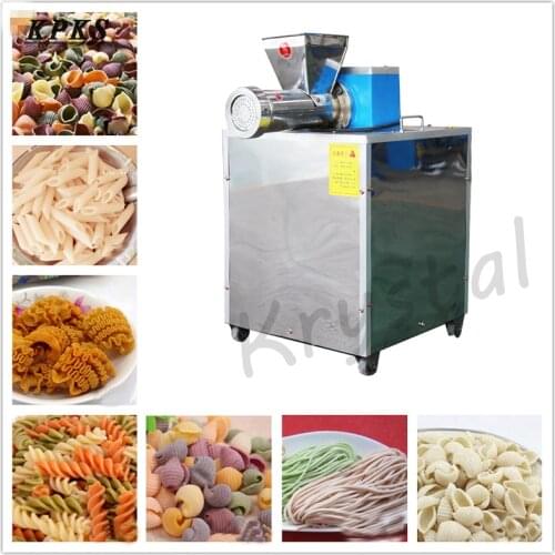 Automatic Pasta Machine Commercial Noodle Machine Pressing Pasta Extruder Stainless Steel Noodle Maker With 3 Molds Model 60