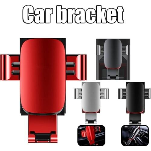 Car Gravity Bracket Air Outlet Navigation Mobile Phone Bracket Car Mobile Phone Accessories BIN