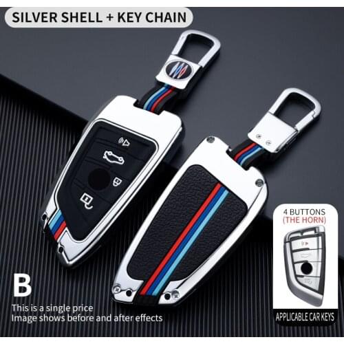 For BMW Car Key Cover X3 X1 X5 X6 Auto Key Case Shell 7 Series 3 Series Carbon Fiber Vehicle Bag For BMW Automotive Accessories