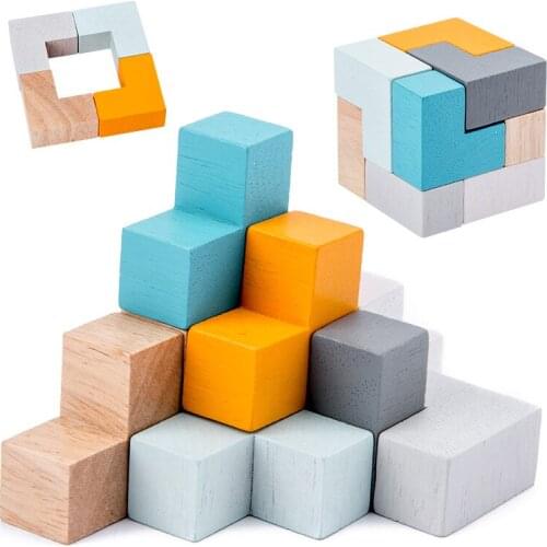 Childrens educational travel boxed puzzle gyro game stick cactus balance beam baby early education cognitive toy boy girl gift