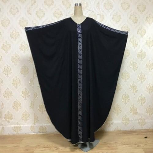 Eid Muslim Abaya Dresses Moroccan Kaftan Ramadan Islamic Clothing Women Dubai Rhinestone Prayer Garment Caftan Long Robe Arab
