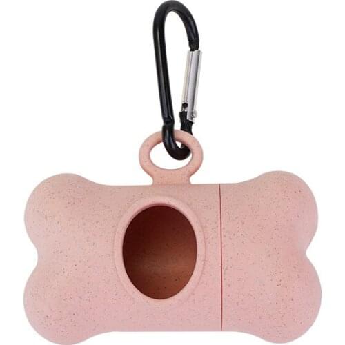 Pet garbage bag dispenser degradable garbage bag, portable pet toilet when going out