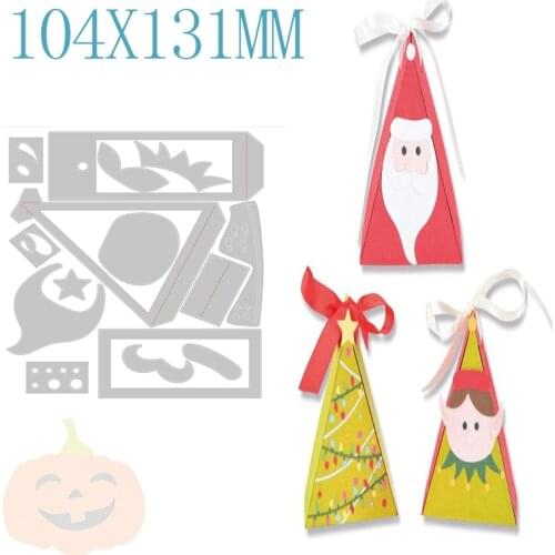Santa Claus Metal Cutting Dies For DIY Making Scrapbooking Greeting Card Paper No Stamps New Cutting Dies Arrival 2021