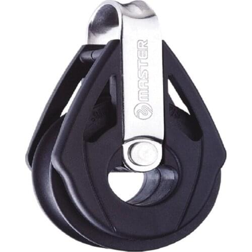 Marine Boat Yacht Sailboat Hardware 40mm 1 9/16 inch Single Block Small Boat Block Master BB-0415F