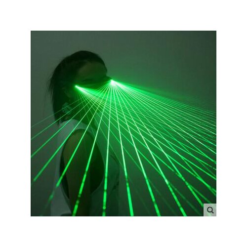 Nightclub stage performance glasses Laser glasses Led Green Bar