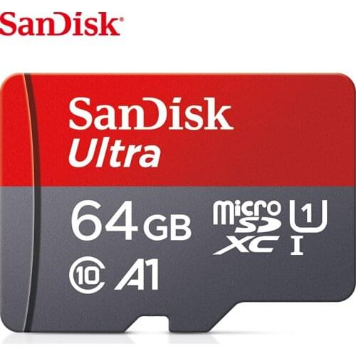 Sandisk class10 memory card 64GB 16GB Max 98Mb/s micro sd card 128GB 256GB tarjeta microsd 32g A1 mini TF card with Free adapter