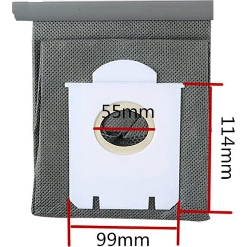 Washable Vacuum Cleaner Bags Dust Bag Replacement For Philips FC9071 FC8134 FC8613 FC8614 FC8220 FC8224 FC8200