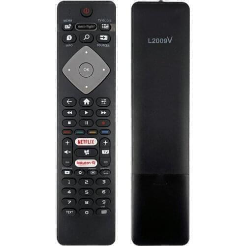 Remote Control Replacement For Philips NETFLIX Rakuten tv 50PUS6754/12 55PUS6704/12 55PUS7304 55PUS7304/12 55PUS7504/12