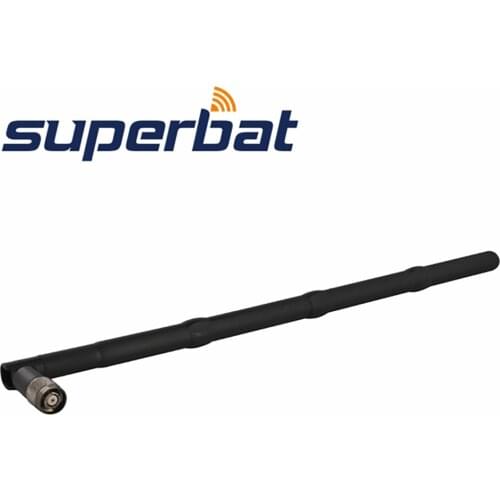 Superbat 2.4GHz 15dBi WiFi Antenna Omnidirectional RP-TNC Plug for Wireless Router Rubber Duck Aerial Booster for Proxim Tranzeo