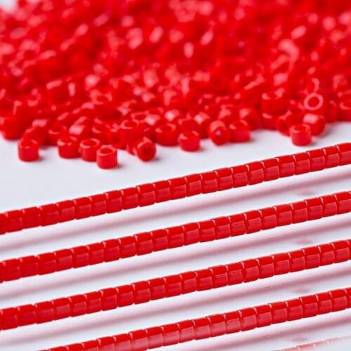 Taidian Miyuki Delica beads Opaque color Jewelry making 5 grams/lot 11/0 1.6x1.3MM about 1000pcs