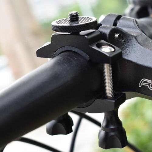 Bicycle Bracket Motor Bike Gimbal Clip Holder for DJI OM 4/Osmo Mobile 3 / Zhiyun Q 3 Stabilizer Mount Phone Bicycle Fixing Clip