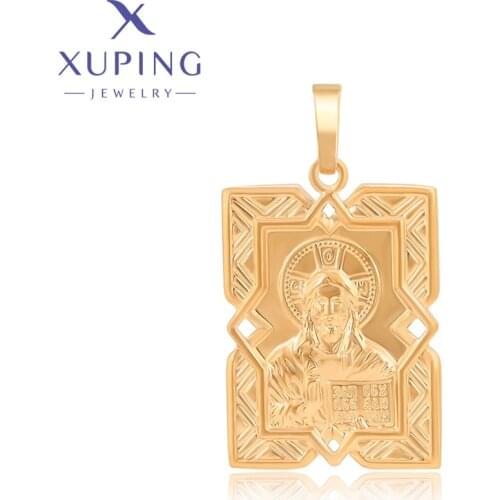 Xuping Jewelry Fashion New Arrival Girl Gift Gold Color with Chain Pendant A00722341