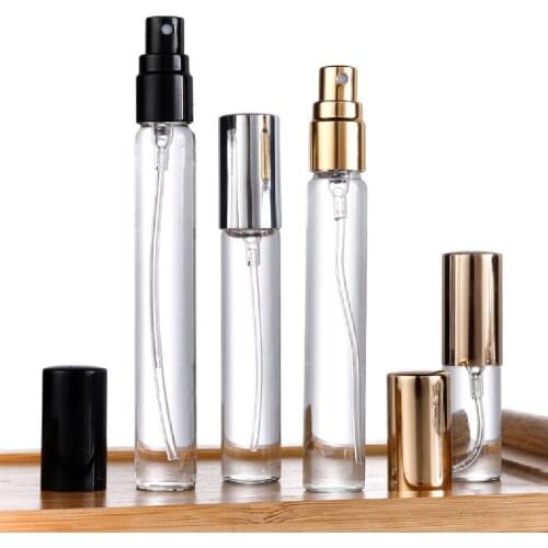 10pcs/lot Perfume Spray Bottle Atomizer for Perfume Glass Bottle Perfume Bottle 3ml/5ml/10ml/12ml/15ml Container for Cosmetics