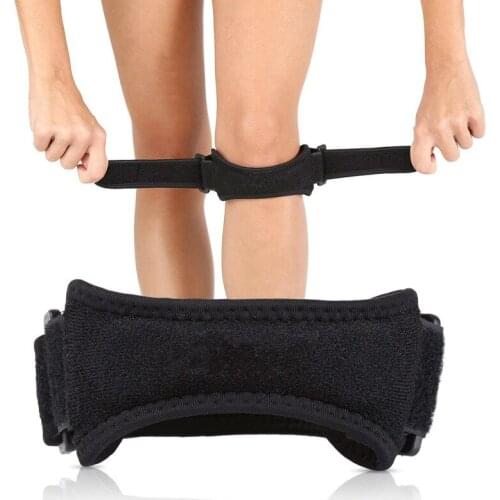 2Pcs Knee Patellar Pain Relief Patella Stabilizer Adjustable Knee Strap Brace Support