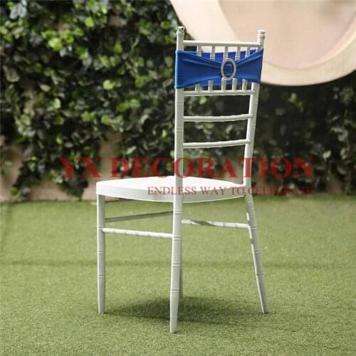 50PCS Lot Spandex Chair Sash Lycra Band For Chiavari Chair Decoration