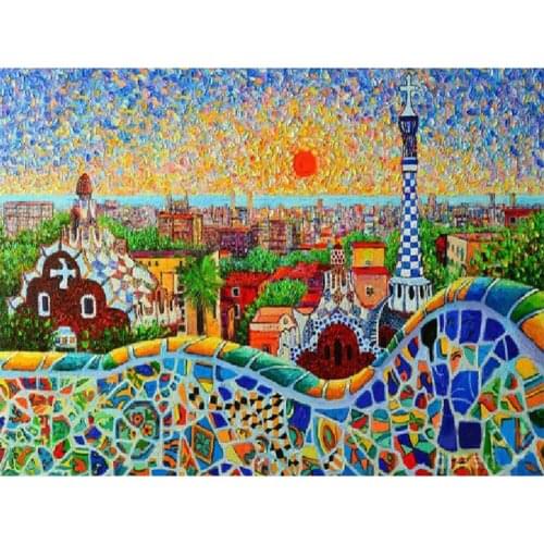 5D Diamond Painting Full Drill Square/Round Landscape Picture of Rhinestones Diamond Embroidery Full Set Cross Stitch Art