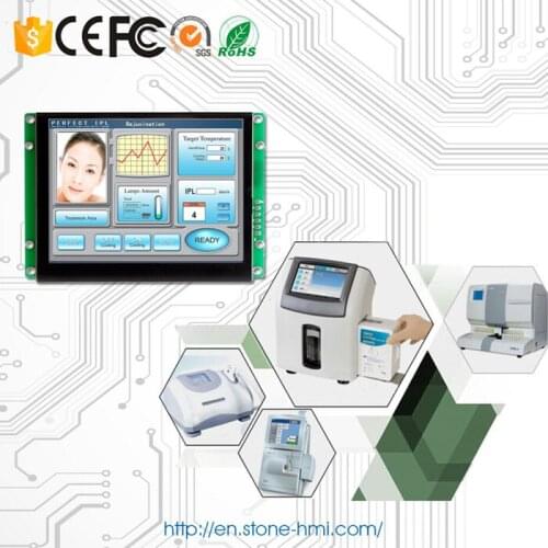 7 Inch LCD Industrial Control Board With RS232/ RS485/ TTL Interface