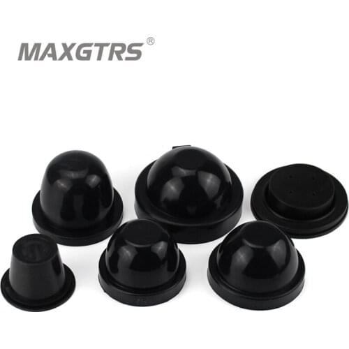Car Headlight Retrofitting Accessories Rear Rubber Cover Cap Gaskets Boots Waterproof Dust Free 55MM 80MM 85MM 90MM 100MM 105MM