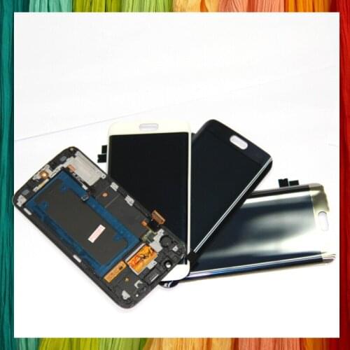 White/Blue/Gold For Samsung Galaxy S6 Edge LCD Display Touch Screen Digitizer Assembly For G925 G925F G925i