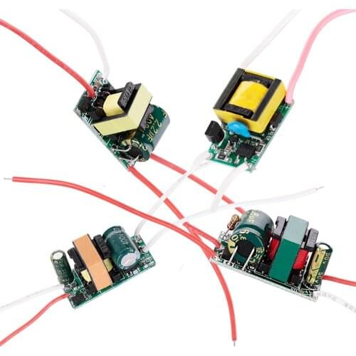 10Pcs LED Driver Constant Current Lamp Power Supply 280mA 300mA 3W 4W 5W 7W Isolation Lighting Transformer 85-265V