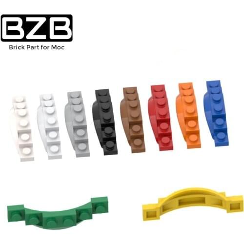 BZB MOC 62361 1x6 Mudguard High-tech Building Block Model Kids Toy DIY Technical Brick Parts Best Gifts