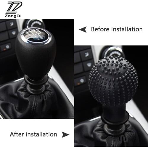 1Pc Car Silicone Gear Shift Head Cover for Mercedes Benz W203 W204 W211 W205 Volvo S60 XC90 XC60 S80 V40 Subaru Forester XV 2017