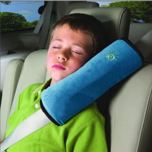 Baby Pillow Car Safety Belt & Seat Sleep Positioner Protect Shoulder Pad Adjust Vehicle Seat Cushion for Kids Baby Playpens