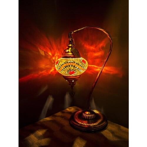 Handmade Unisex Art Decoration Vintage Bedside Table Floor Wall Ceiling Chandelier Ring Light Led Strip Dim Lamp Xiaomi Orange