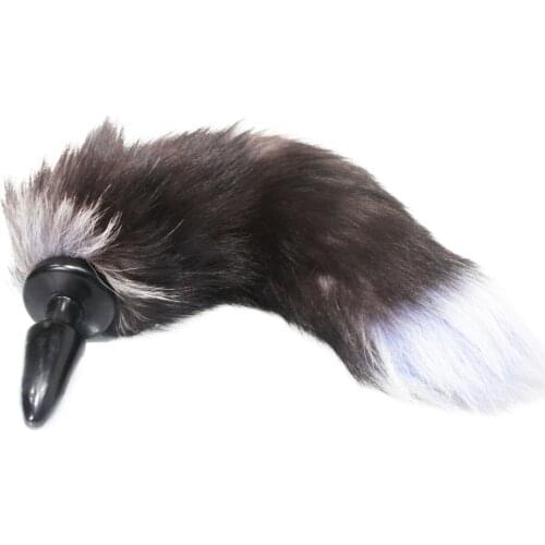 Fantasy Furry Dog Tail Anal Plug Sexy Toys bullet Butt Plug BDSM Flirt Fox Anus fetish Women Adult Games Product For Couples
