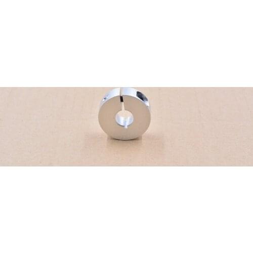 Aluminum alloy clamping ring opening type SCS8 8mm ring optic axis clap collar linear shaft seat 8mmx25mmx10mm