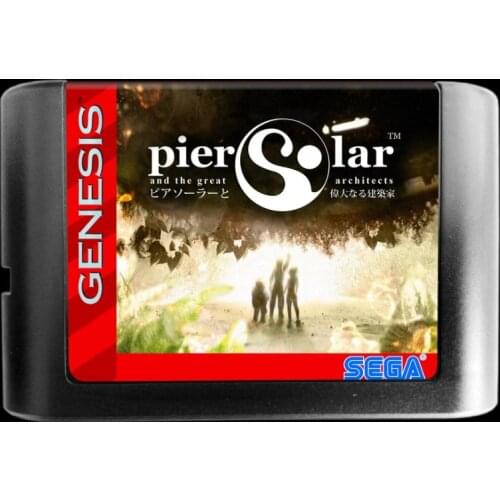 MD Game : Pier Solar and the Great Architects ( USA NTSC Version!! Multiple Language!! )