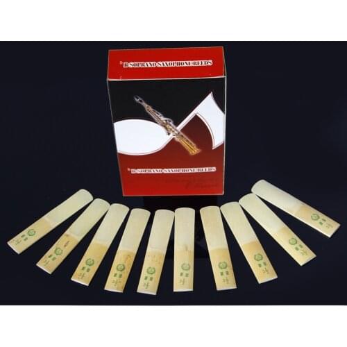 NEW 2 1/2 Bb Soprano Saxophone Reeds Set 10 pcs/box