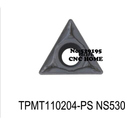 Original TPMT TPMT110204 TPMT110204-PS NS530 Lathe Cutter Cutting turning post lathe tungsten Carbide Insert torno