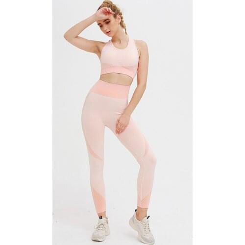 Spot! European and American cross-border explosion zipper sports tight long-sleeved suit fitness long-sleeved yoga seamless sui