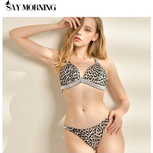 SAY MORNING NEW ARRIVAL Push up Swimsuit 2021 Backless Cross Strap Sexy Bikini Set Bathing Suit Female Summer Beach