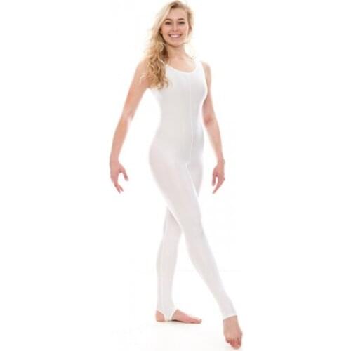 Speerise Womens Sleeveless Catsuit Ladies Tank Stirrup Unitard Adult Spandex Ballet Unitard Bodysuit Costume