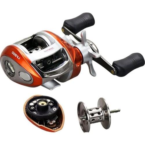 High Speed Baitcasting Reel 12+1BB Ball Bearings 6.3:1 Caster Wheel Left/Right Hand Bait Casting Carp Fishing Reel Gear Pesca